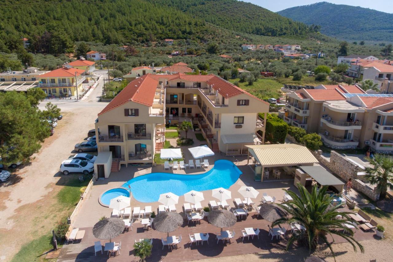 Mediterranean Beach Hotel Скала-Рахониу Экстерьер фото