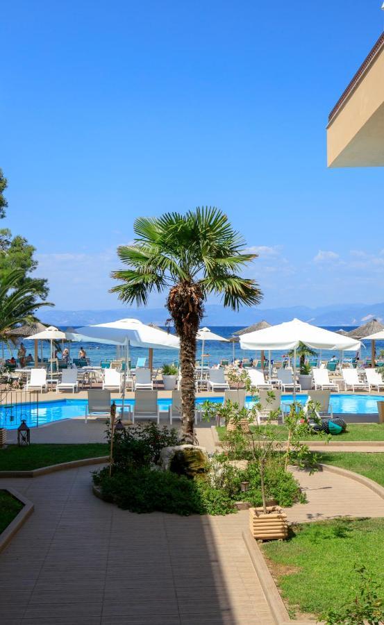 Mediterranean Beach Hotel Скала-Рахониу Экстерьер фото