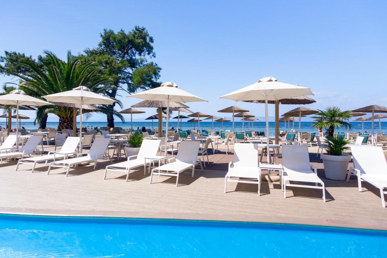 Mediterranean Beach Hotel Скала-Рахониу Экстерьер фото